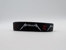 Braccialetti Musica Rock Band Metallica Metallo Pesante Braccialetto Silicone Punk Wristband