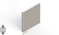 MAGNETE NEODIMIO 100X100X10 mm