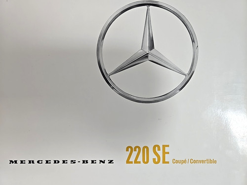 Mercedes benz 220 brochure - 220, se