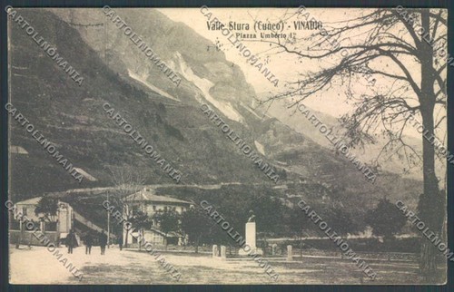 Cuneo vinadio cartolina zb2423 - vinadio,