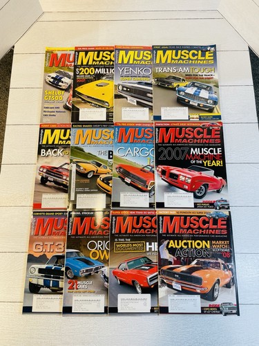 Muscle machines magazine lot - muscle,