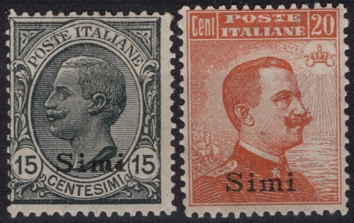 Colonie egeo simi - egeo, 1918-22