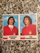 DEYNA TOMASZEWSKI N. 623 626 SUPER CALCIATORI PANINI 1975-76 NEW VELINA BUSTINA