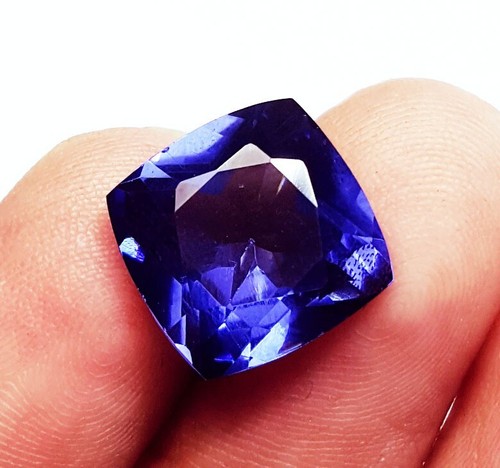 Tanzanite naturale cuscino - tanzanite,