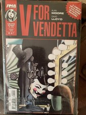 v for vendetta autografato DAVID LLOYD rarissimo