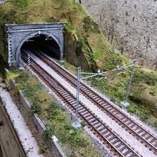 Plastico ferroviario diorama - plastico,