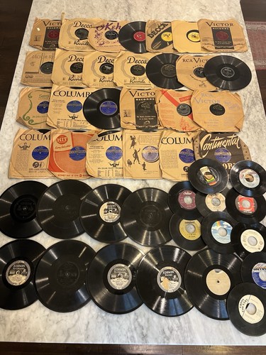 Vintage lot records - vintage, 45