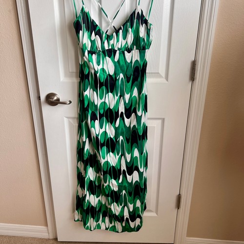 Abito zara astratto verde - zara,