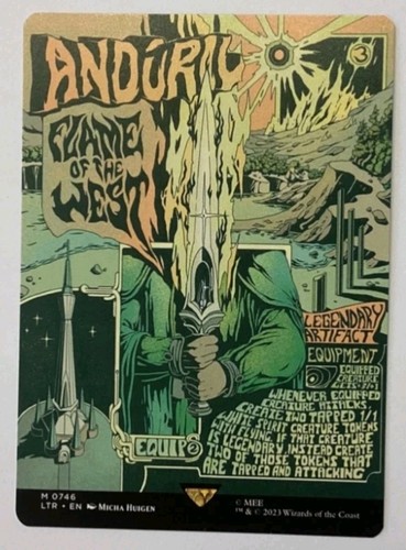 Anduril fiamma del west - anduril,,