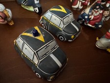 Ceramica di Caltagirone Fiat 500 G.di F.  con e senza sirena