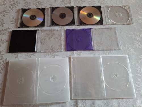 Lotto custodie dvd bluray - cd,