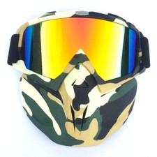  Occhiali da ciclismo moto fuoristrada occhiali da sci casco maschera occhiali