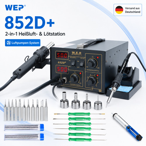 Stazione saldante wep 852d - wep, 852d+