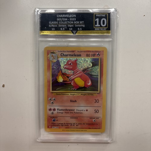 Pokémon card charmeleon holo - pokémon,