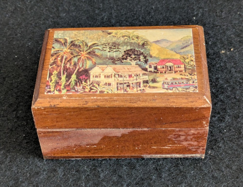 Scatola vintage legno cedro - scatola,