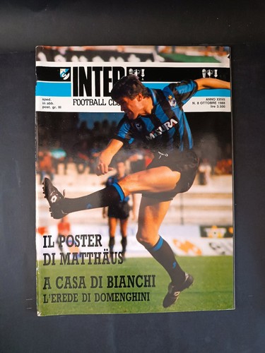 Rivista inter football - football, n