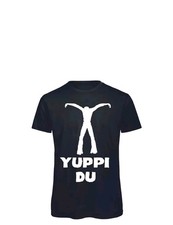 T-Shirt maglia in cotone uomo donna film anni 70  80 90 compatibile (Yuppi Du)