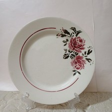 Piatto d'epoca francese rose