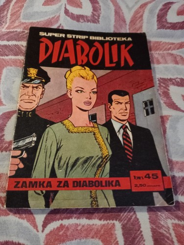 Diabolik edizione yugolslavia - diabolik,
