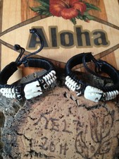 BRACCIALE con ELEFANTE intagliato in OSSO spiaggia SURFBOARD Estate 2025 UNISEX