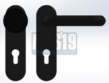 COPPIA POMOLO MANIGLIA PER