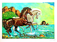 Gonzaga Giovan Francesco Acquaforte acquatinta ad otto colori cm. 60 x 80