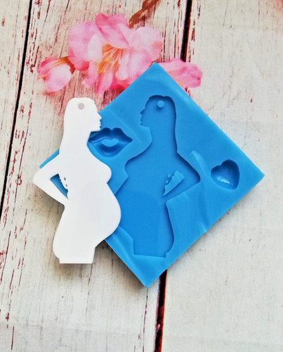 Stampo donna incinta - donna,