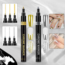 Pennarello a specchio cromato liquido metallizzato fai da te impermeabile penna per pittura artigianato