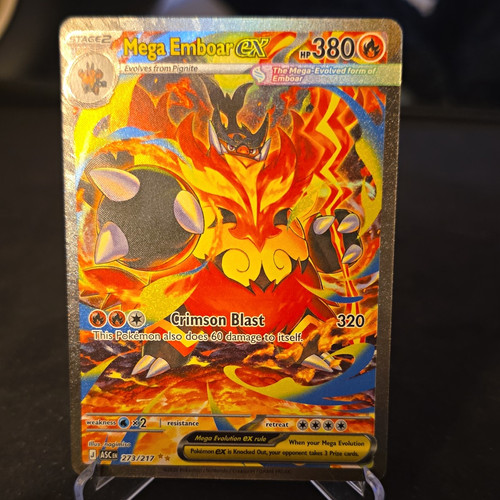 Pokémon tcg mega emboar - pokémon,