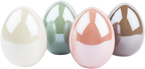 Uova decorative ceramica - uova, in