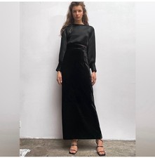 Maxi gonna a vita alta ZARA