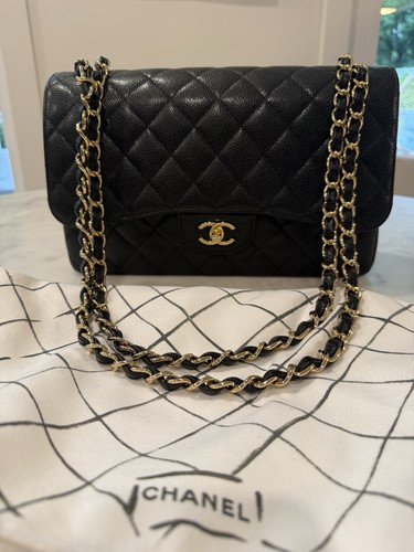 Chanel jumbo doppia patta - jumbo,