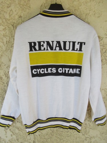 Maillot sweat cycliste renault - cycliste,
