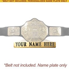 Targa personalizzata per adulti WWE World Heavyweight Championship replica cintura