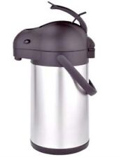 THERMOS TERMOS IN ACCIAIO INOX CARAFFA CON POMPA AIRPOT EVA TOKIO 2,5 3 4 LITRI