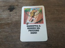 RADDOPPIA CARTA ORIGINALE ISOLA DI FUOCO RICAMBIO VINTAGE MB GIOCO DI SOCIETA'