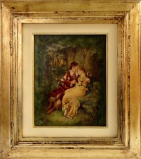 DIPINTO ANTICO oil painting on