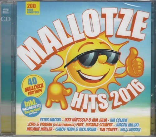 Mallotze hits 2016 2 cd - hits,