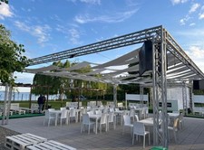 Traliccio ring americana in alluminio