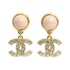 CHANEL CC Logo Color Stone