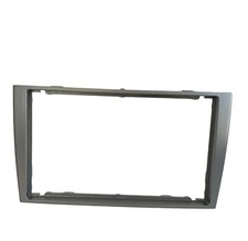 MASCHERINA ADATTATORE AUTORADIO STEREO 2 DOPPIO DIN PEUGEOT 308 2007> CC GRIGIO