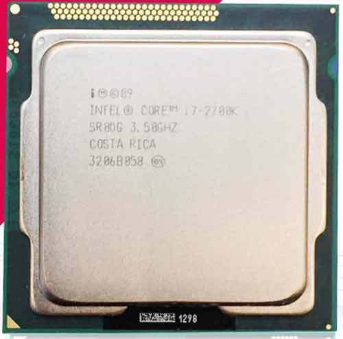Cpu intel core 2700k - cpu,