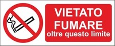 CARTELLO SEGNALETICO -Vietato