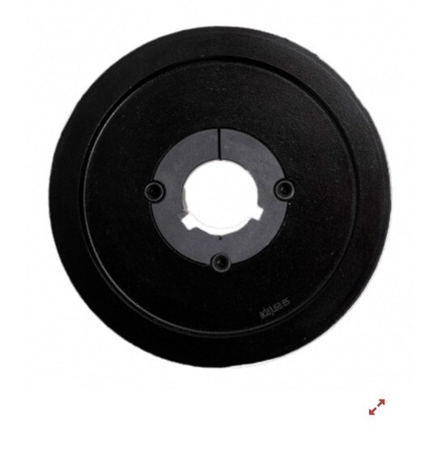 Puleggia 2spz 100 - 2spz, ghisa