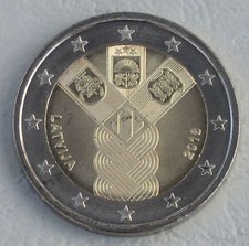 Euro commemorativi lettonia - euro,