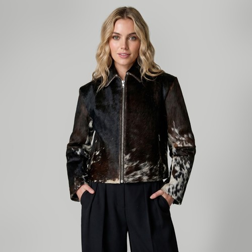 Giacca vera pelle mucca - vera,