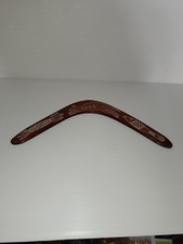 Boomerang Decorato In Legno Australia LEGGI DESCRIZIONE