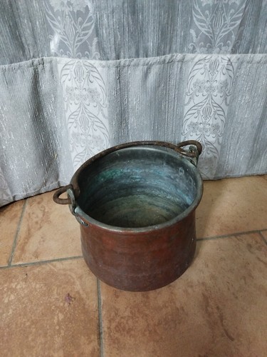 Vaso paiolo pentola rame - in,