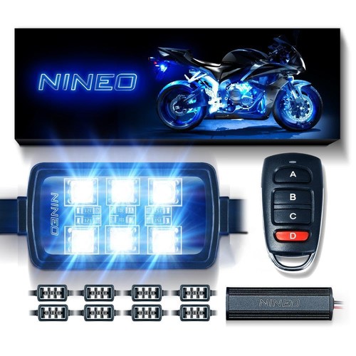 Kit luci led - rgb, 8pcs