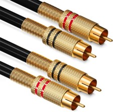 50 cm Cavo Audio RCA Spina RCA